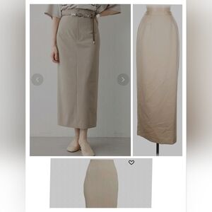 Alex Evenings: Beige Pencil Skirt